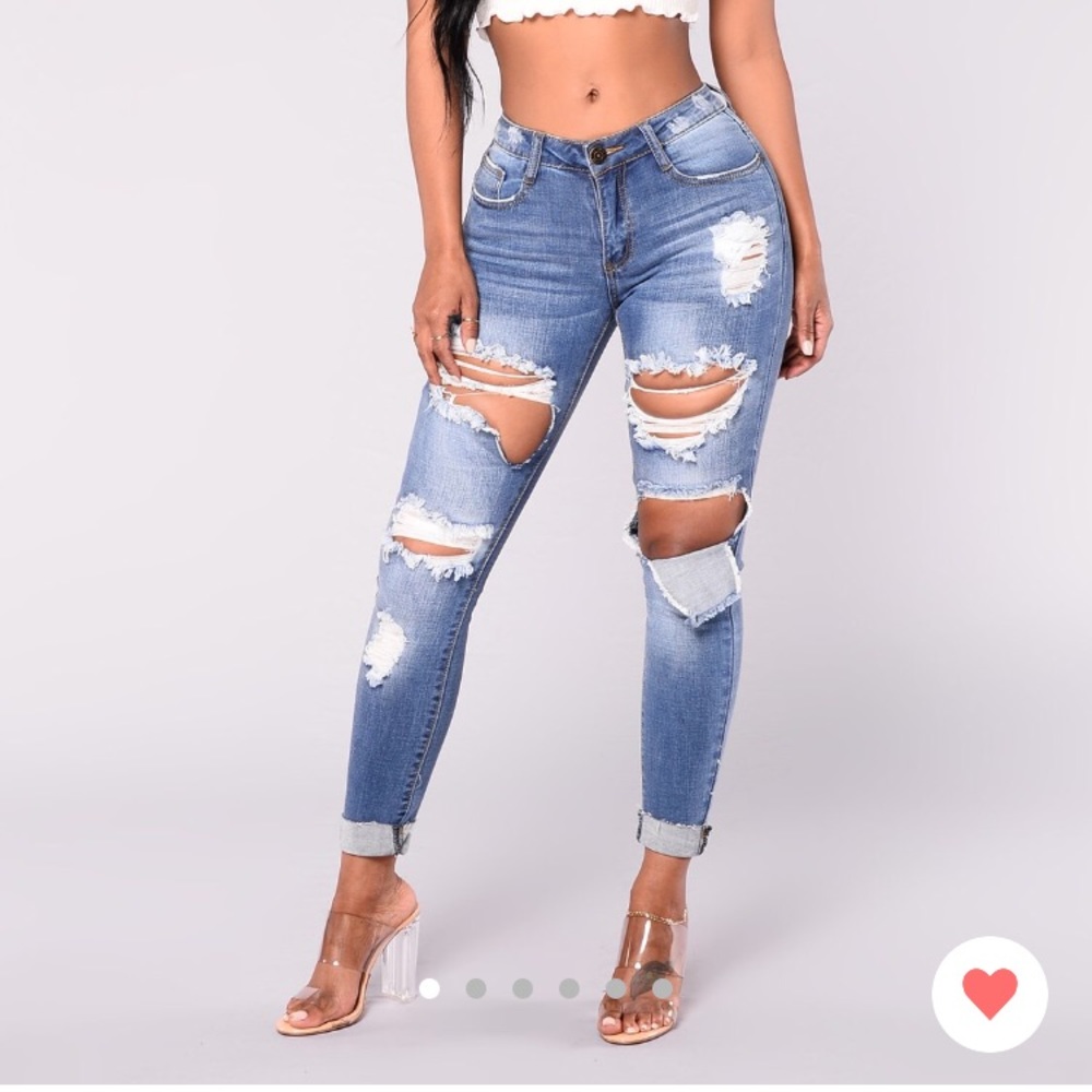 Fashion Nova Run Wild Skinny Jeans
